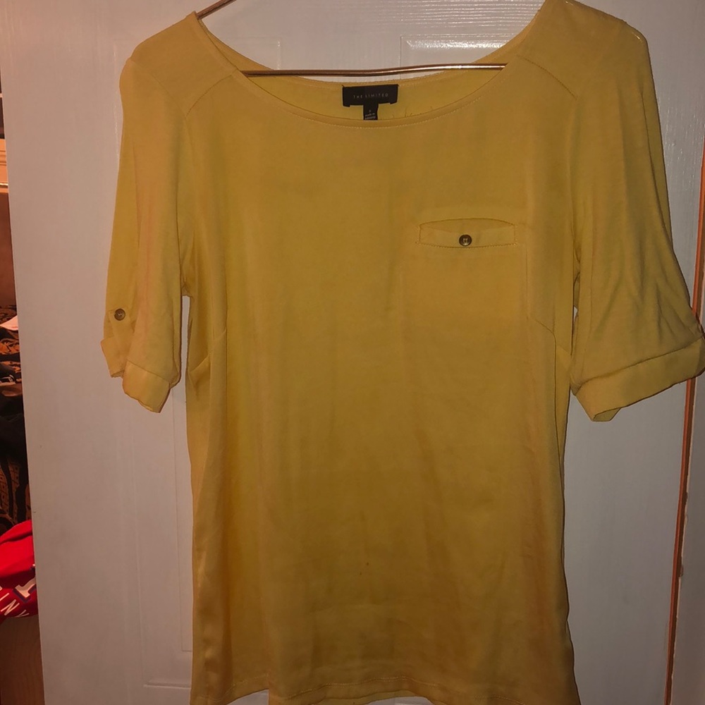 Yellow blouse